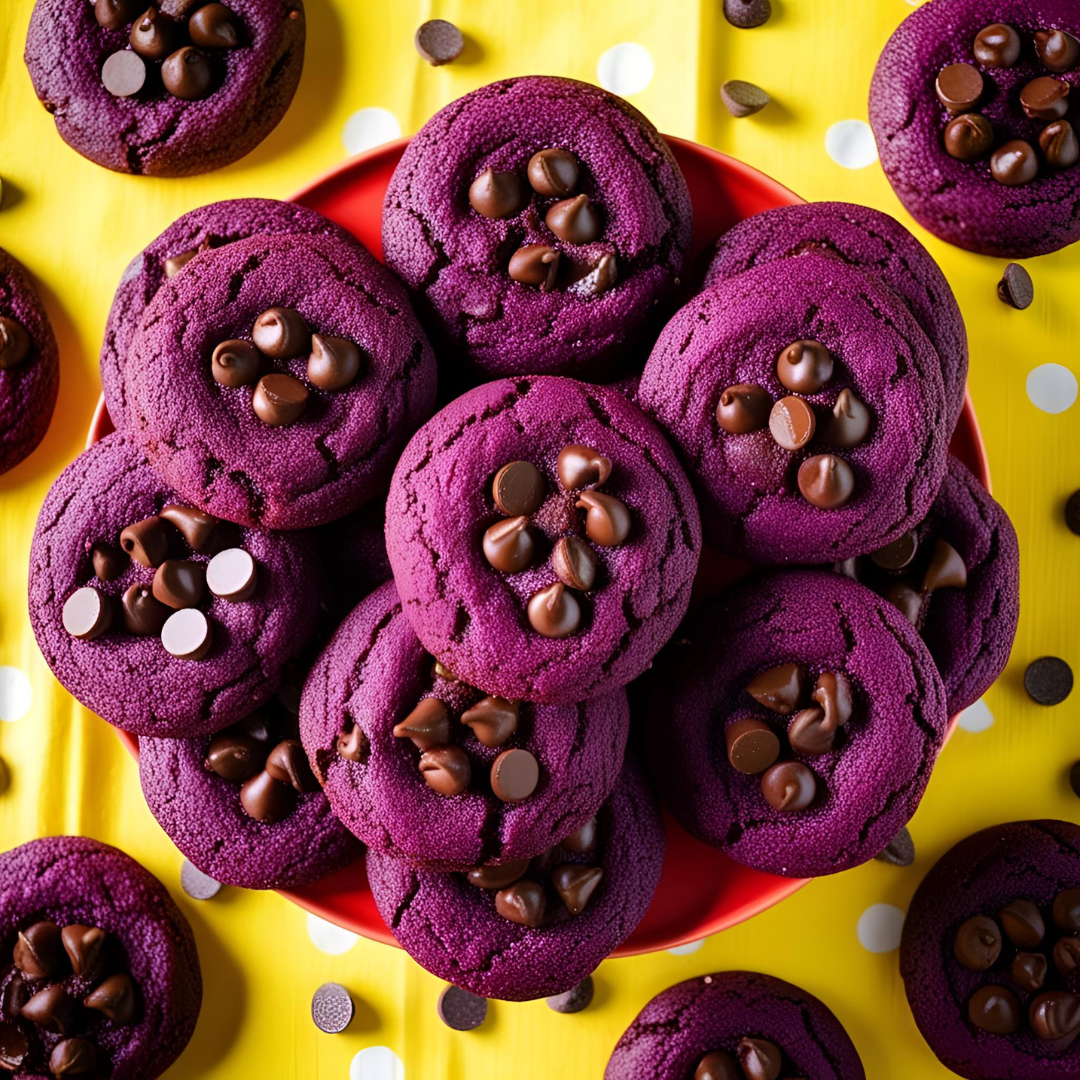 Cookies à l'UBE - Recette avec UBE