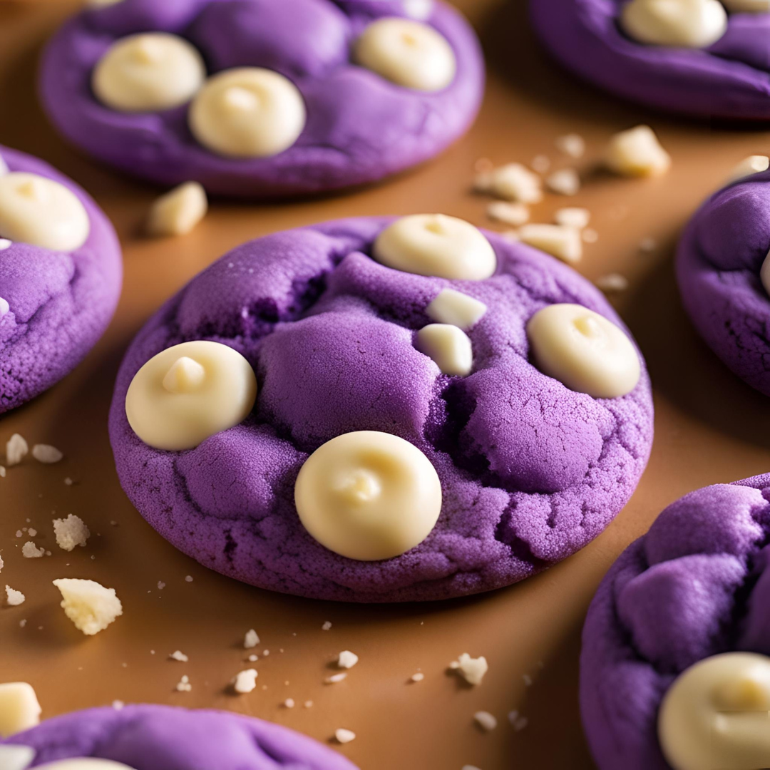 Cookies à l'UBE - Recette avec UBE
