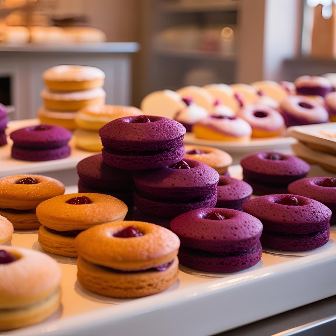 Biscuits fourrés à l'UBE - Recette avec UBE