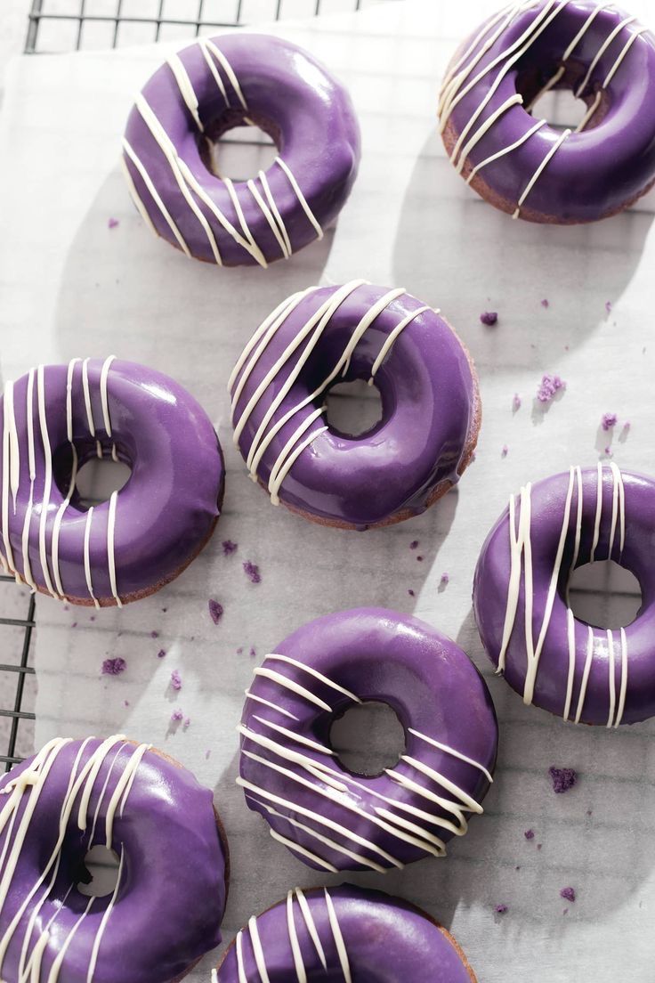 UBE DONUTS BE UBE